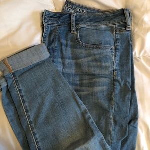 American eagle hi rise jegging